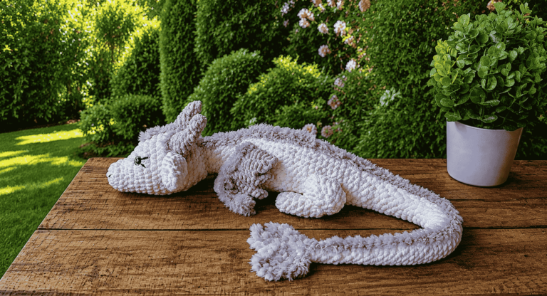 Free Beginner Crochet Pattern Dragon Snuggler: Make a Cuddly Winnie-Style Dragon
